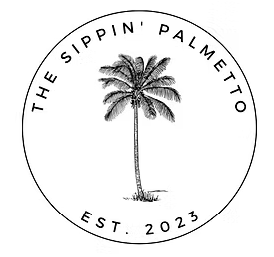 Logo for "The Sippin' Palmetto"